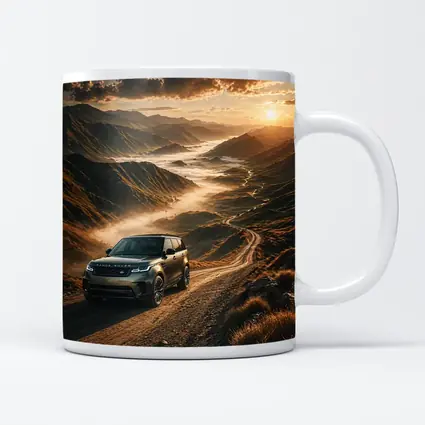 Range Rover Velar On Mountain Dirt Road