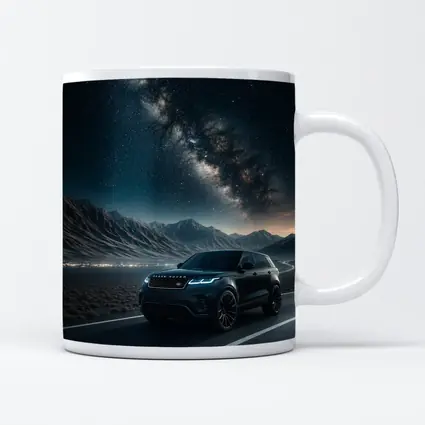 Range Rover Velar Under Milky Way Night