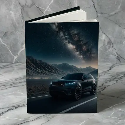 Range Rover Velar Under Milky Way Night