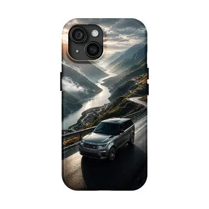 Range Rover Sport On Mountain Valley Road