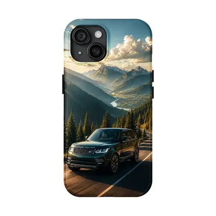 Range Rover SUV Mountain Road Sunset Drive