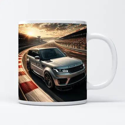 Range Rover Sport Racing on Sunset Track