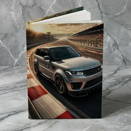 Range Rover Sport Racing on Sunset Track