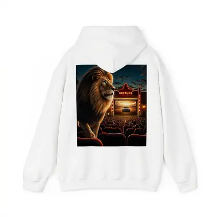 Lion at Cinema Movie Theater Night Scene