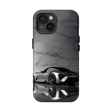 Lexus BEV Sport Concept Silver Marble Background