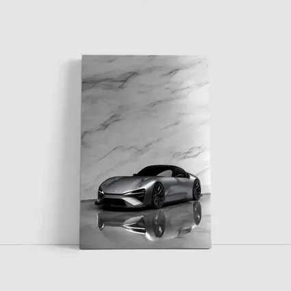 Lexus BEV Sport Concept On Marble