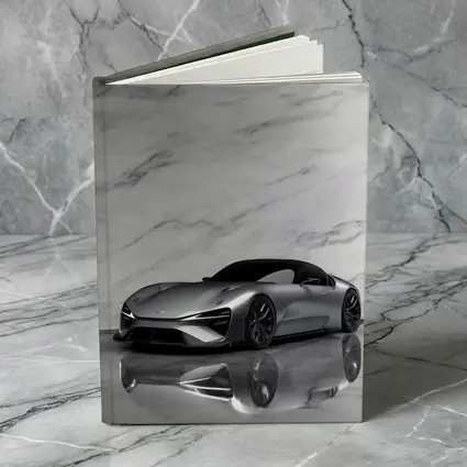 Lexus BEV Sport Concept On Marble