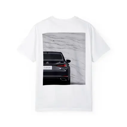 Lexus ES F Sport Marble Background Rear View