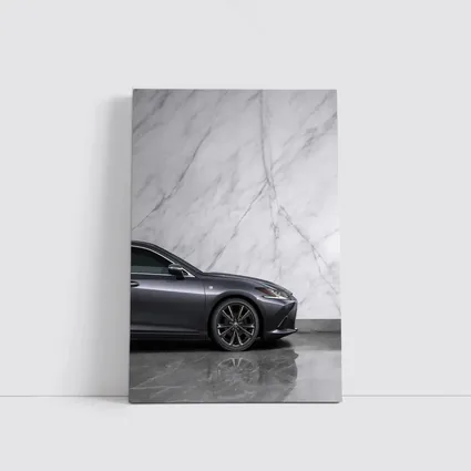 Lexus ES F Sport Gray Marble Background
