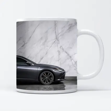 Lexus ES F Sport Gray Marble Background