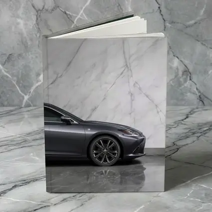 Lexus ES F Sport Gray Marble Background