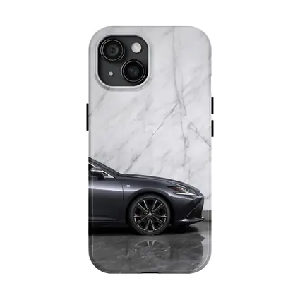 Lexus ES F Sport Gray Marble Background