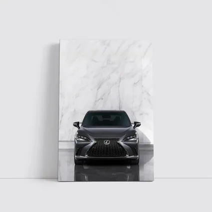 Lexus ES F Sport White Marble Background