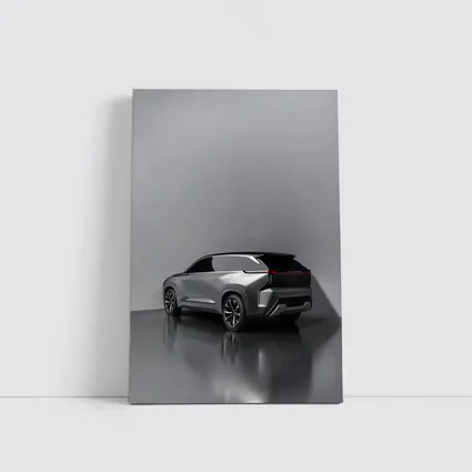 Lexus Electrified SUV Concept Gray Studio