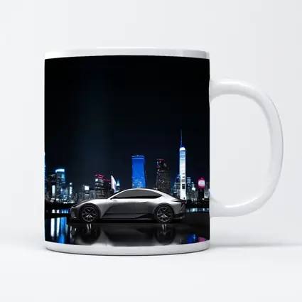 Lexus Electrified Sedan Concept Night City