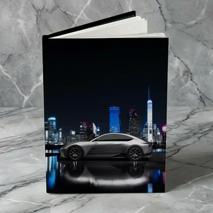 Lexus Electrified Sedan Concept Night City