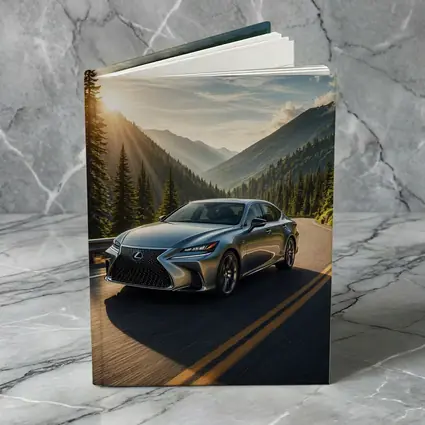 Lexus GS Sedan Mountain Road Sunset Drive