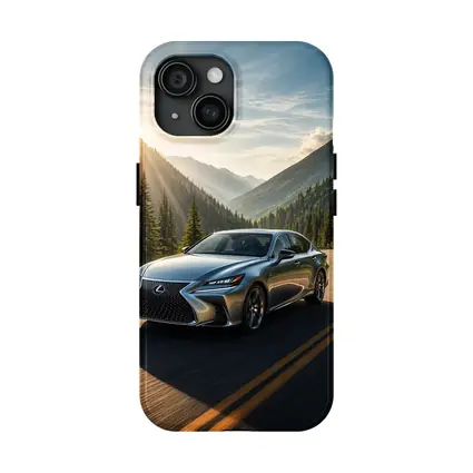 Lexus GS Sedan Mountain Road Sunset Drive