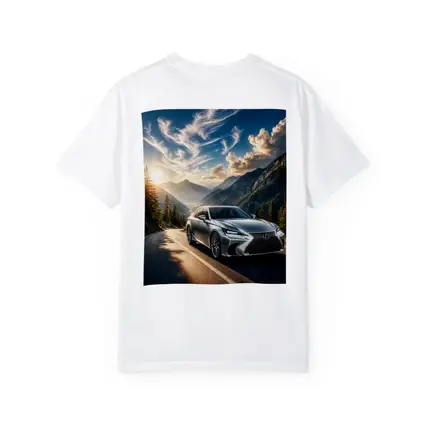 Lexus GS Silver Sedan Mountain Road Drive