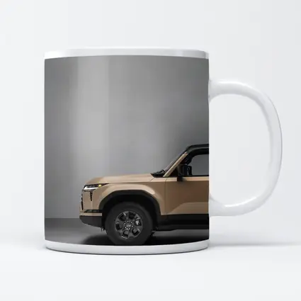 Lexus GX Desert Tan Studio Gray Background