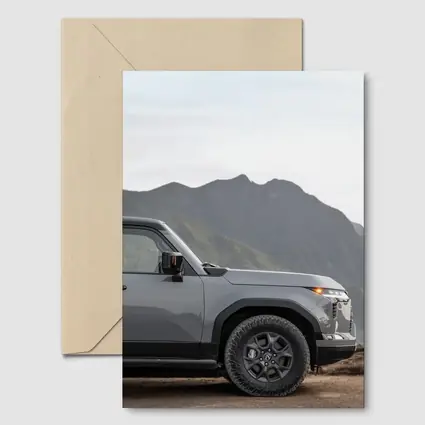 Lexus GX Mountain Gray SUV Off Road