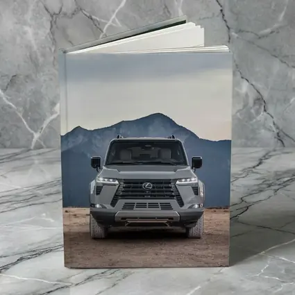 Lexus GX Front View Mountain Desert