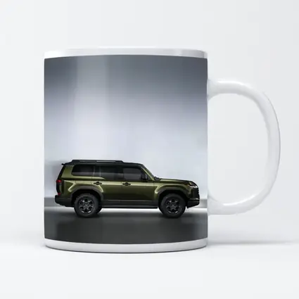 Lexus GX550 Olive Green SUV Studio Shot
