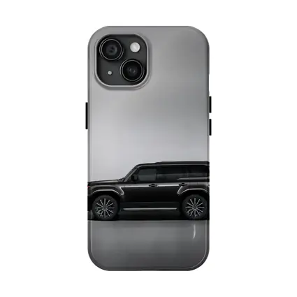Lexus GX Black SUV Studio Gray Background