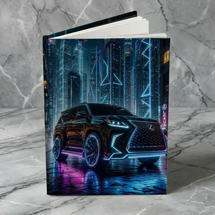 Lexus GX Neon Cyberpunk City Night