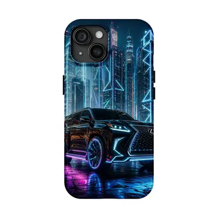 Lexus GX Neon Cyberpunk City Night