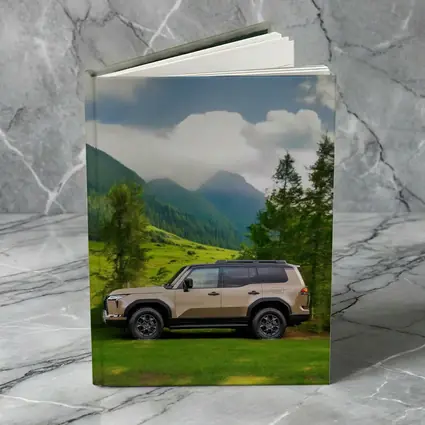 Lexus GX SUV Green Mountain Landscape
