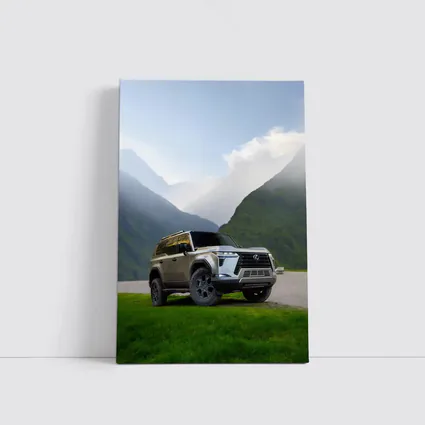 Lexus GX Mountain Valley Green Landscape