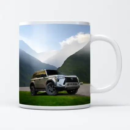 Lexus GX Mountain Valley Green Landscape