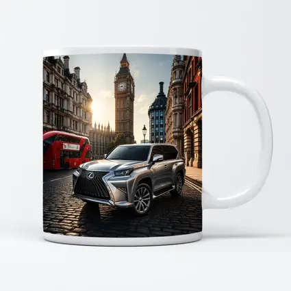 Lexus GX Silver SUV London Big Ben