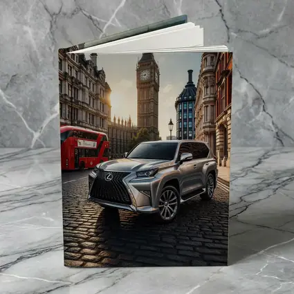 Lexus GX Silver SUV London Big Ben