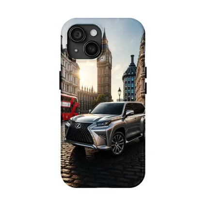 Lexus GX Silver SUV London Big Ben