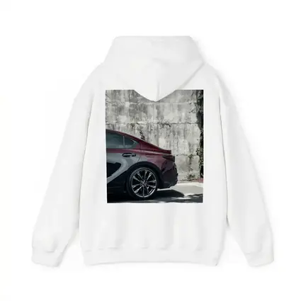 Lexus IS Rear View Against Concrete Wall