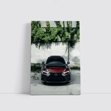 Lexus IS F Sport Dark Red Front View