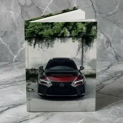 Lexus IS F Sport Dark Red Front View
