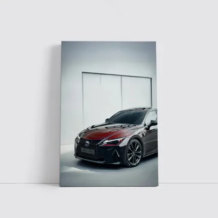 Lexus IS F Sport Dark Red Studio