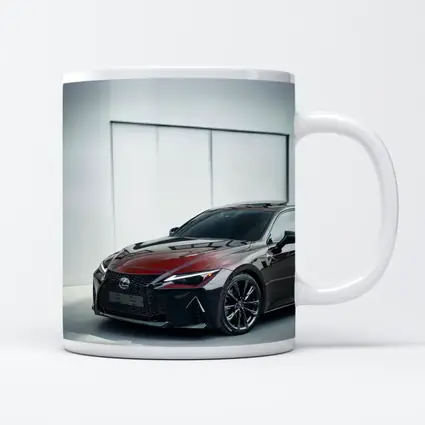 Lexus IS F Sport Dark Red Studio