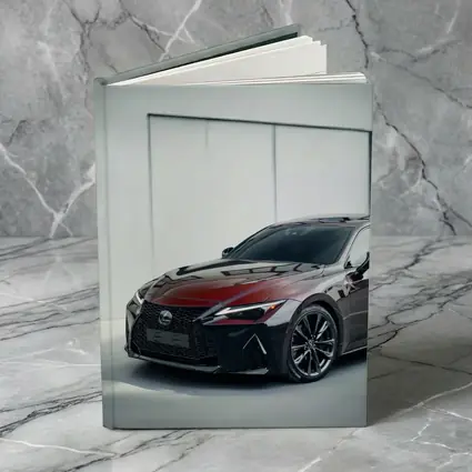 Lexus IS F Sport Dark Red Studio