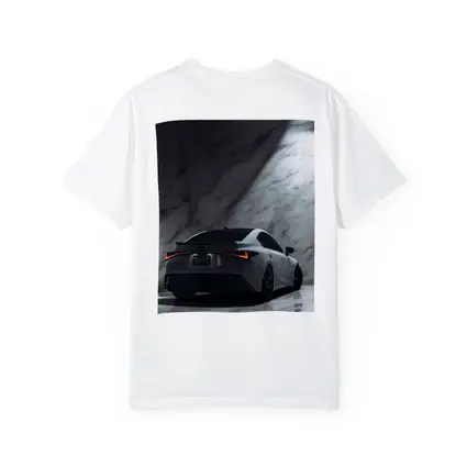 Lexus IS Rear View Marble Background