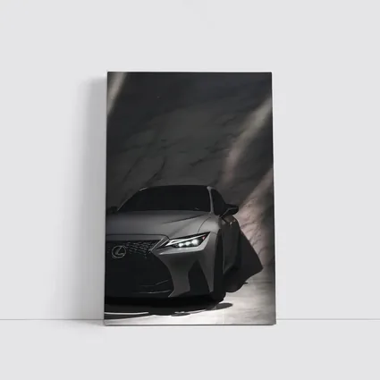 Lexus IS Matte Gray Marble Background