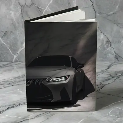 Lexus IS Matte Gray Marble Background