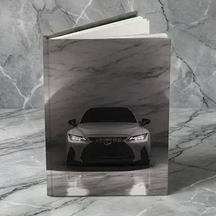 Lexus IS Matte Gray Marble Tunnel Front