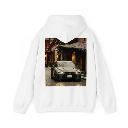 Lexus IS500 on Cobblestone Kyoto Street