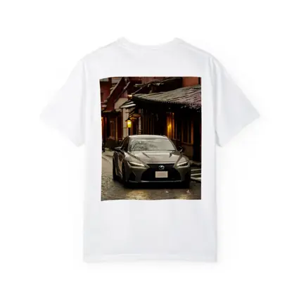 Lexus IS500 on Cobblestone Kyoto Street