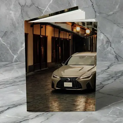 Lexus IS500 Parked On Kyoto Night Street