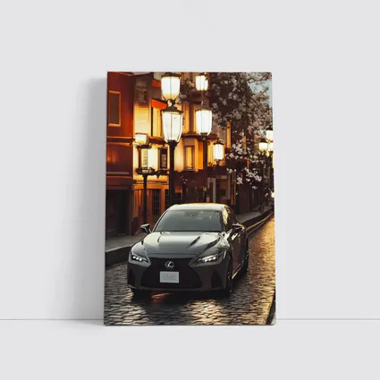 Lexus IS500 Dark Streets Kyoto Night Lights